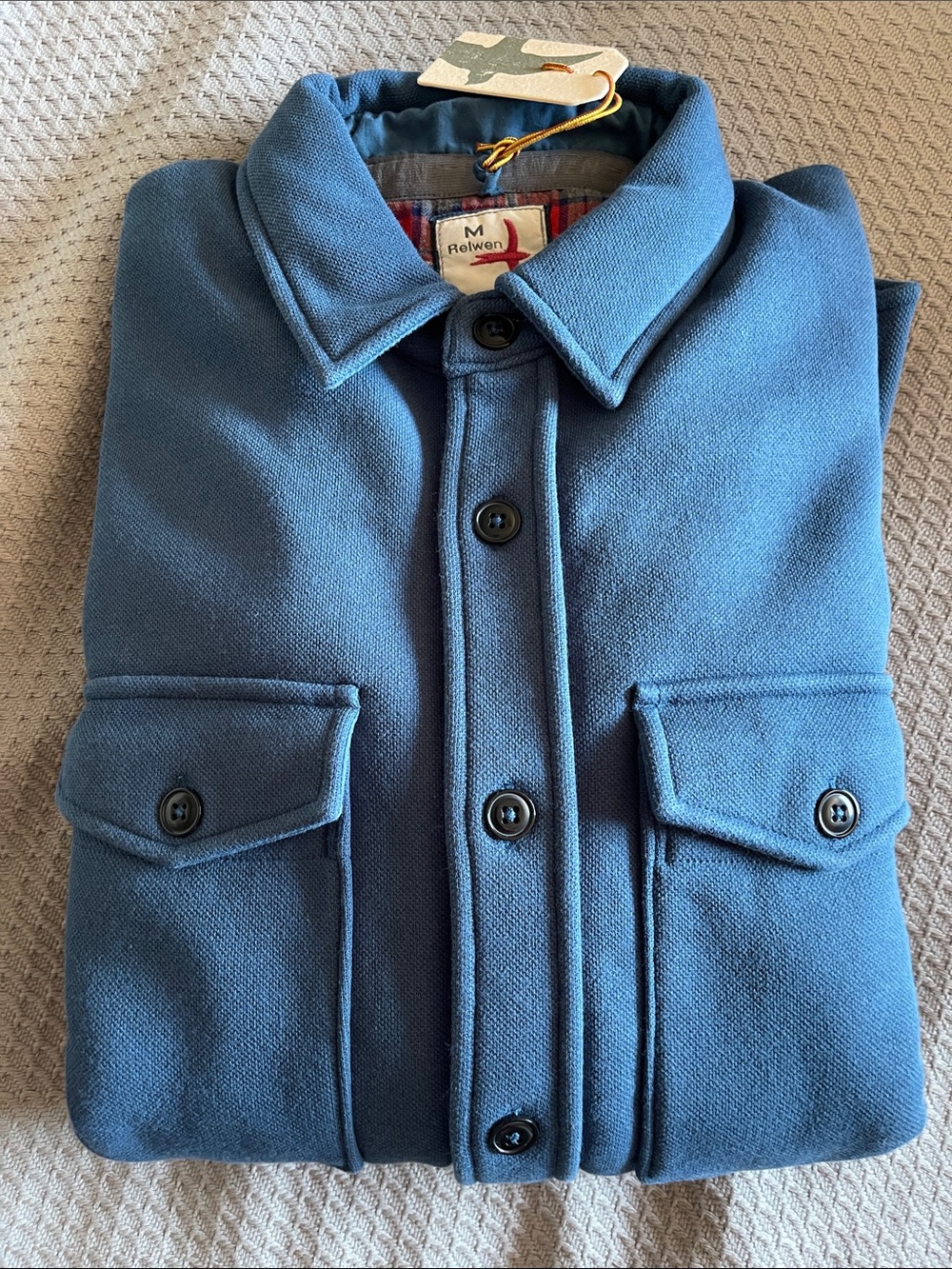 Relwen Pique fleece workshirt - Picture 2 of 10